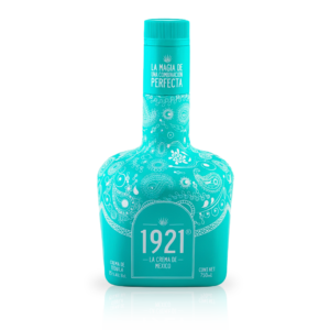 1921 Crema de Tquila 750ml Edición Irresistible Azul